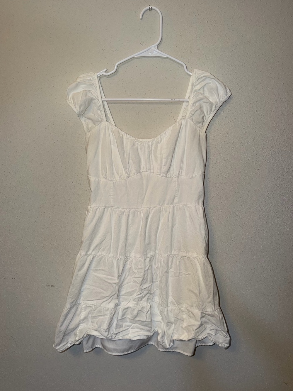 Hollister White Mini Dress